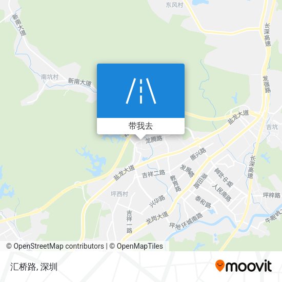 汇桥路地图