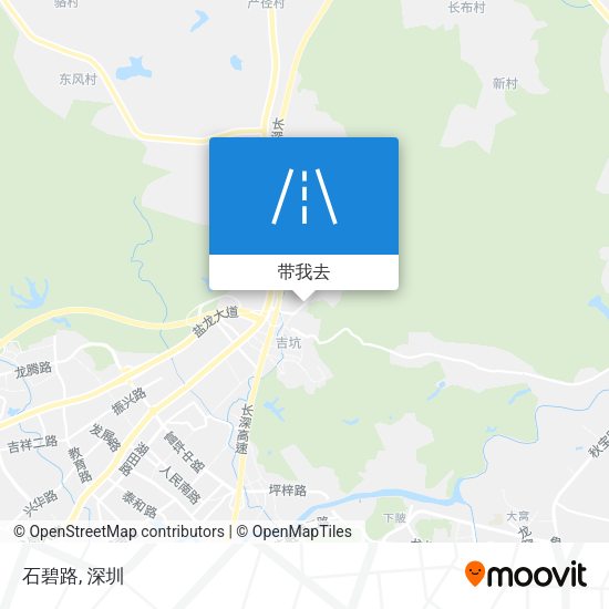 石碧路地图