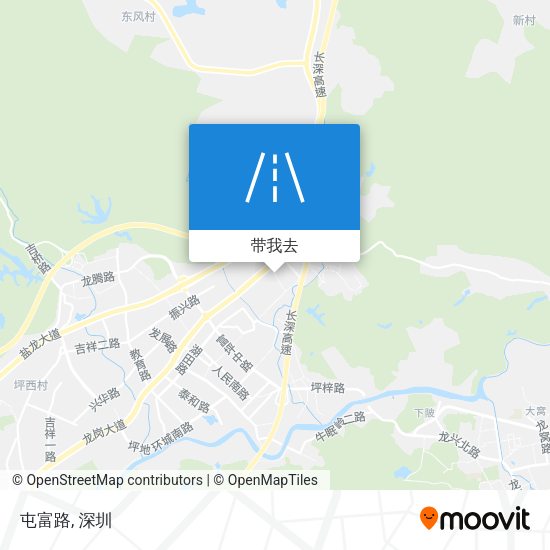 屯富路地图