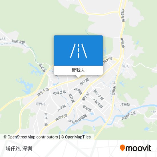 埔仔路地图