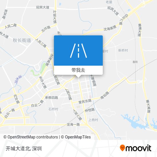 开城大道北地图