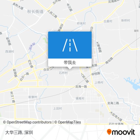 大华三路地图