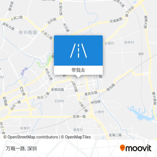 万顺一路地图