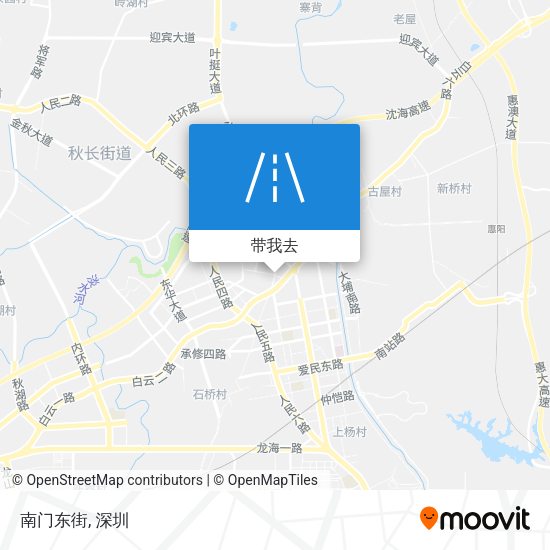 南门东街地图