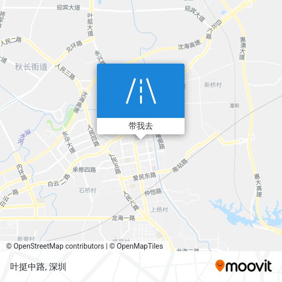 叶挺中路地图