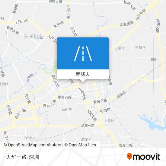 大华一路地图