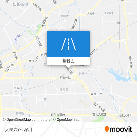 人民六路地图