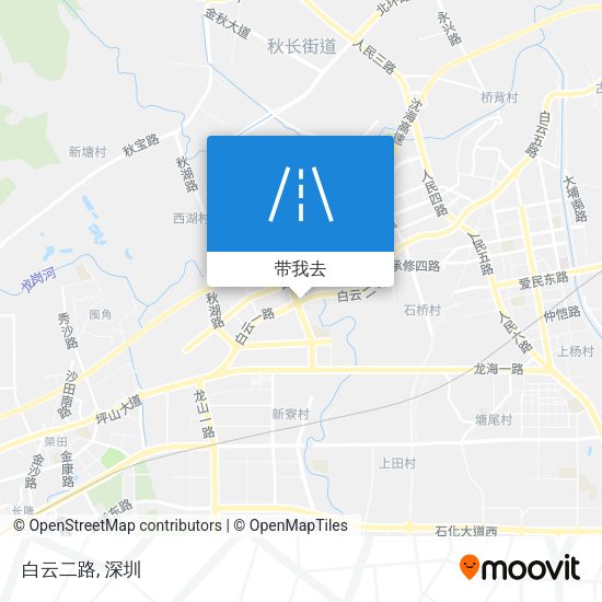 白云二路地图