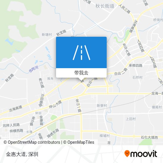 金惠大道地图