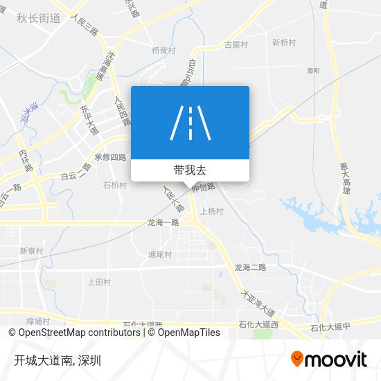 开城大道南地图