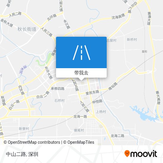 中山二路地图