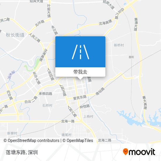 莲塘东路地图