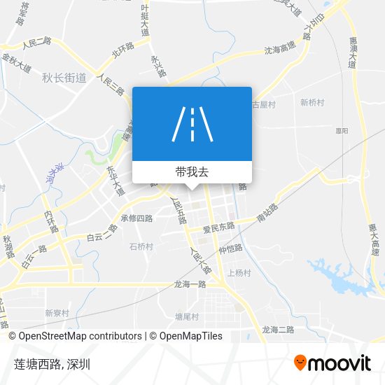 莲塘西路地图
