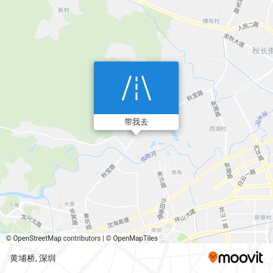 黄埔桥地图