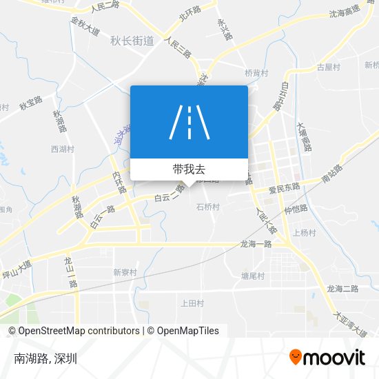 南湖路地图