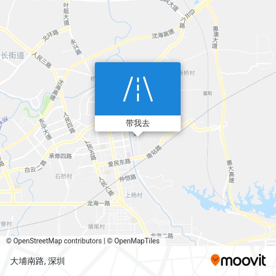 大埔南路地图