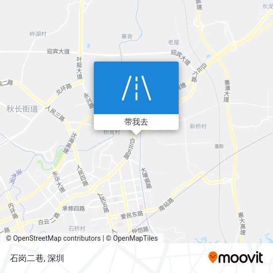 石岗二巷地图
