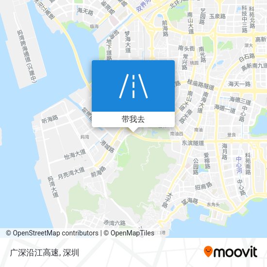 广深沿江高速地图