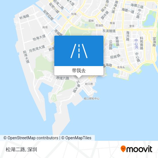 松湖二路地图