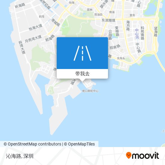 沁海路地图