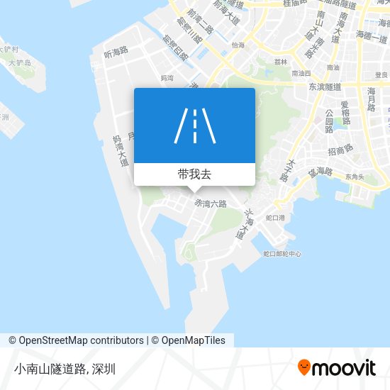 小南山隧道路地图