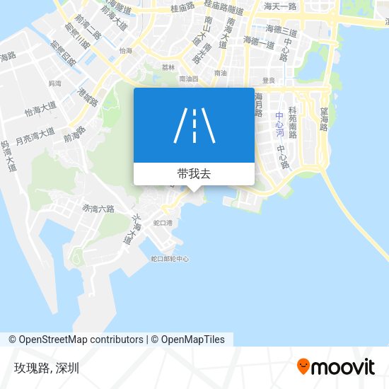 玫瑰路地图