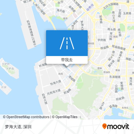 梦海大道地图