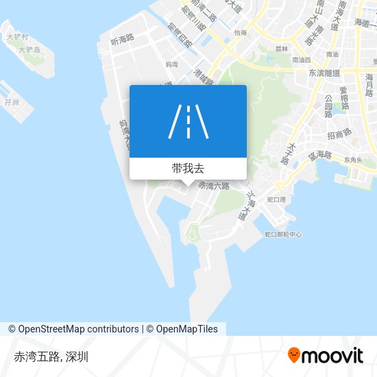 赤湾五路地图