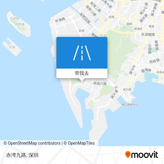 赤湾九路地图