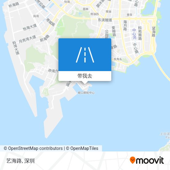 艺海路地图