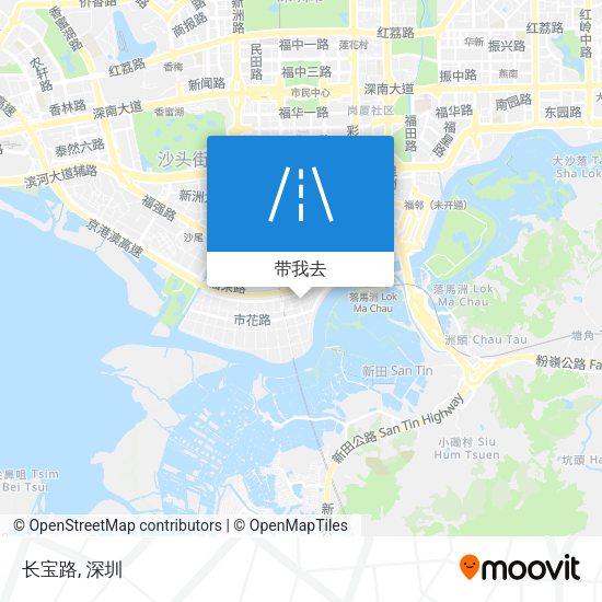 长宝路地图