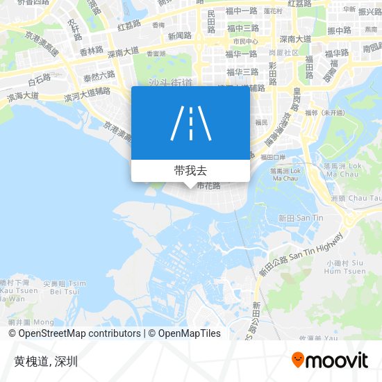 黄槐道地图