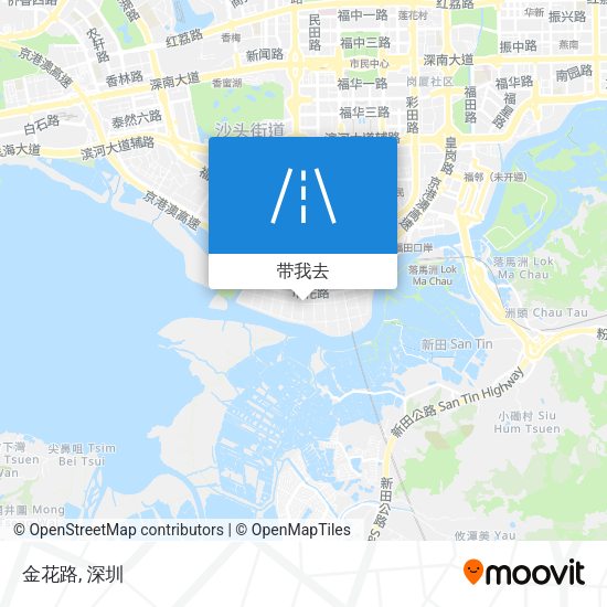 金花路地图