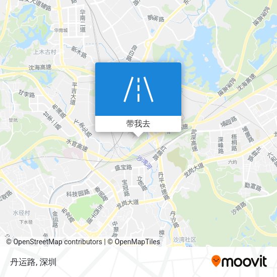 丹运路地图
