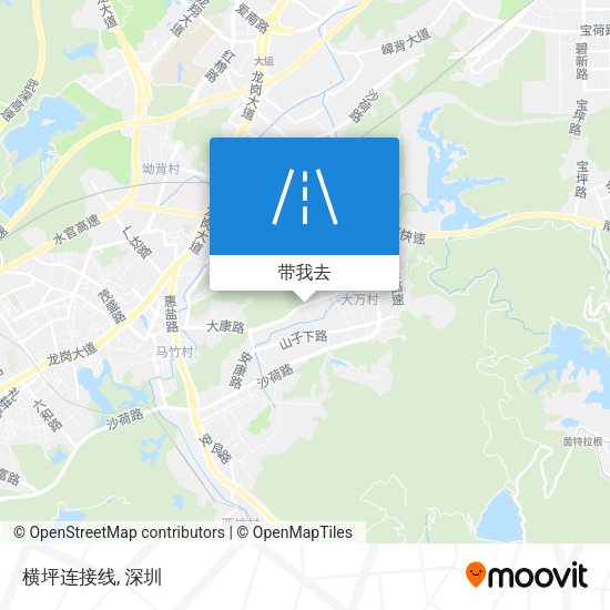 横坪连接线地图