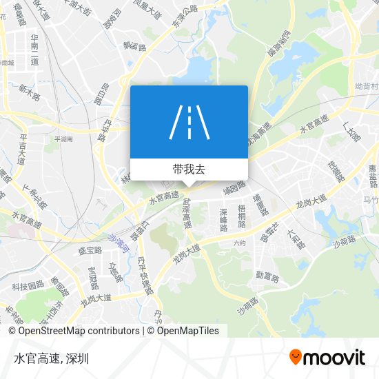 水官高速地图