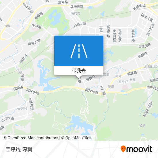 宝坪路地图