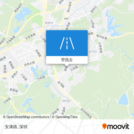 安康路地图