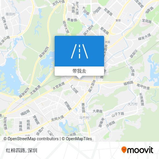红棉四路地图