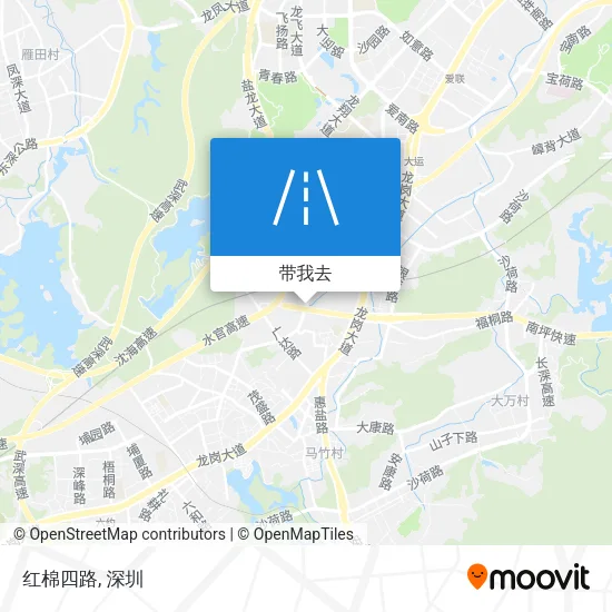 红棉四路地图