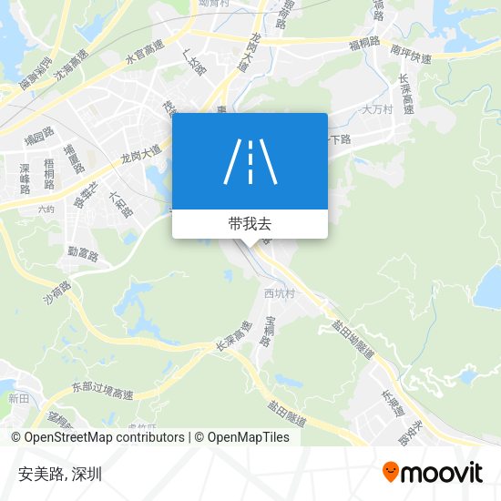 安美路地图