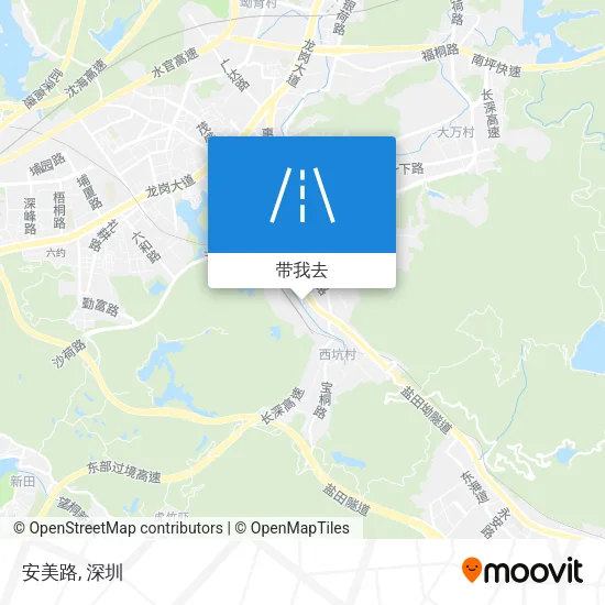 安美路地图