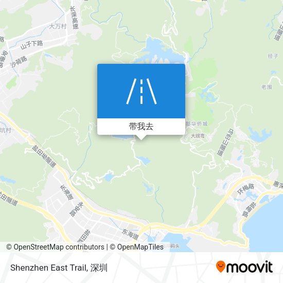 Shenzhen East Trail地图