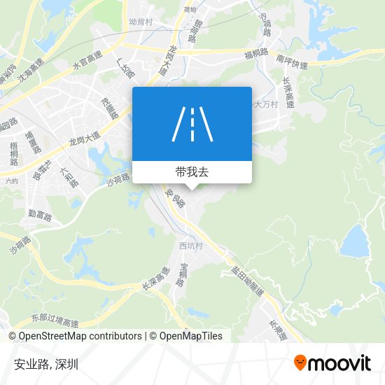 安业路地图