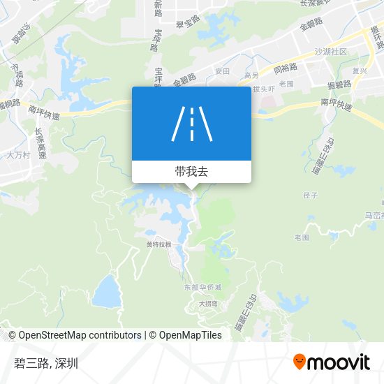 碧三路地图