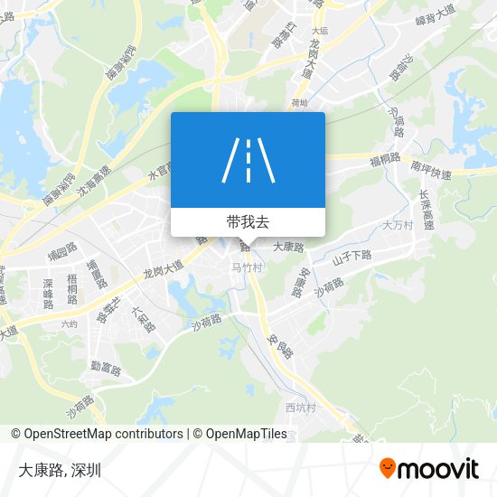 大康路地图
