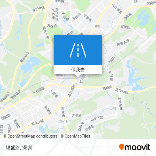 银盛路地图