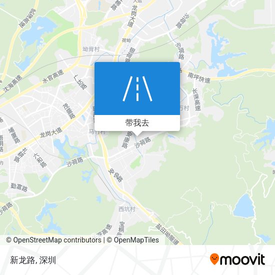 新龙路地图