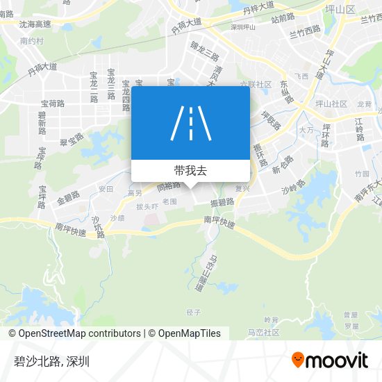 碧沙北路地图