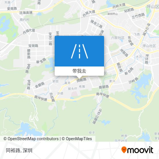 同裕路地图